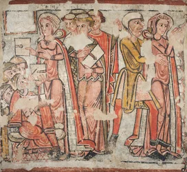 Streit und Verhaftung der Heiligen Katharina